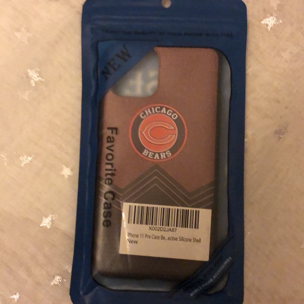 Chicago Bears I Phone 11 pro case
